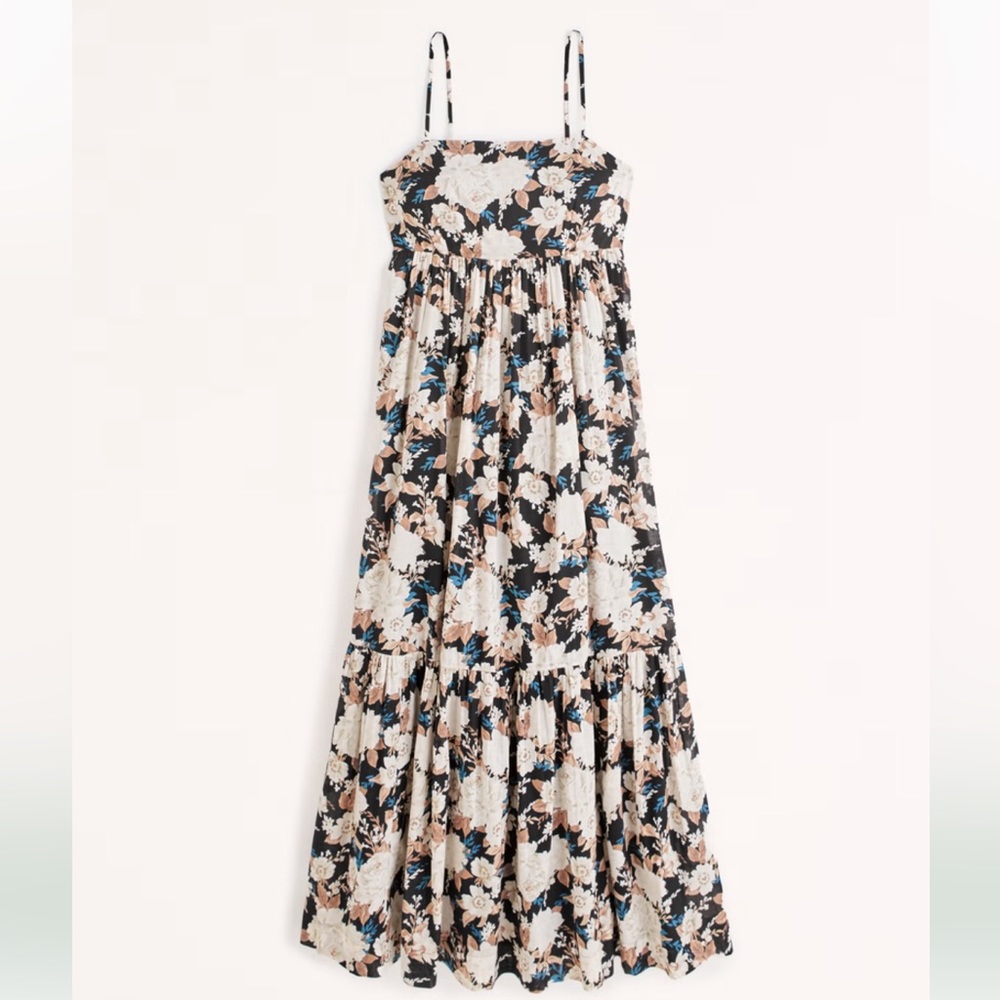 🆕 Low Back Tiered Maxi Dress
